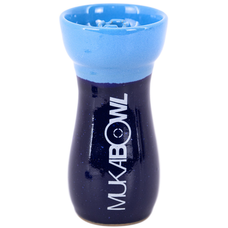 Rosh Narguile Mukabowl Fênix Azul Claro e Azul Escuro