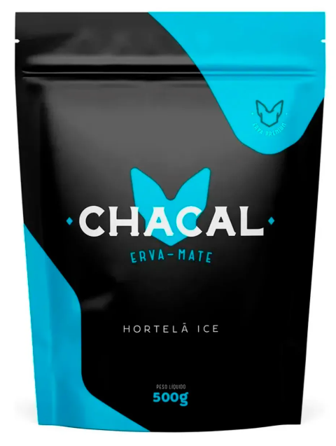 Erva Mate Tereré Chacal 500g Sabor Hortelã Ice