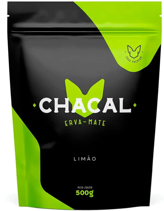 Erva Mate Tereré Chacal 500g Sabor Limão