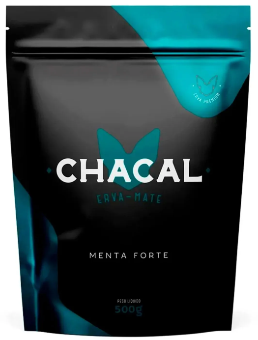 Erva Mate Tereré Chacal 500g Sabor Menta Forte