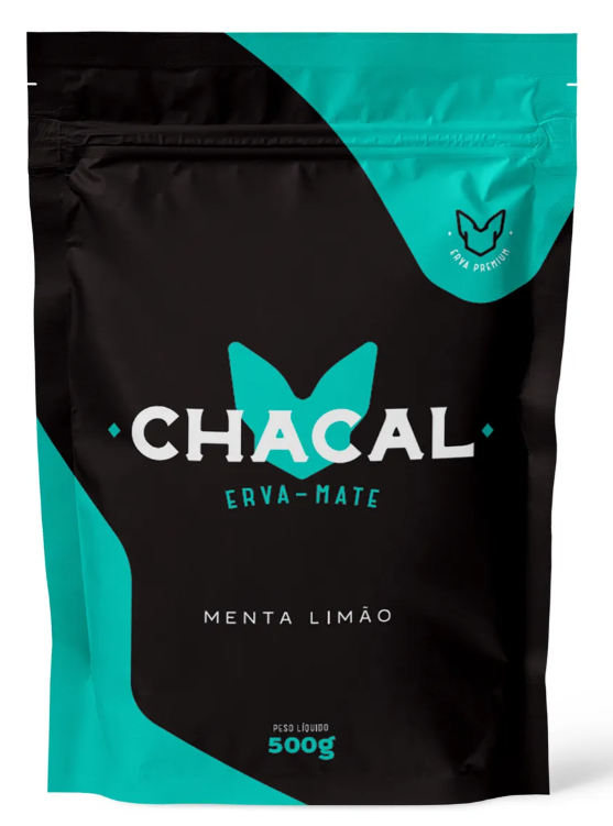 Erva Mate Tereré Chacal 500g Sabor Menta Limão