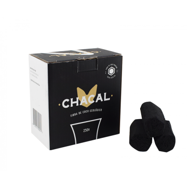 Carvão Chacal Hexagonal 250G