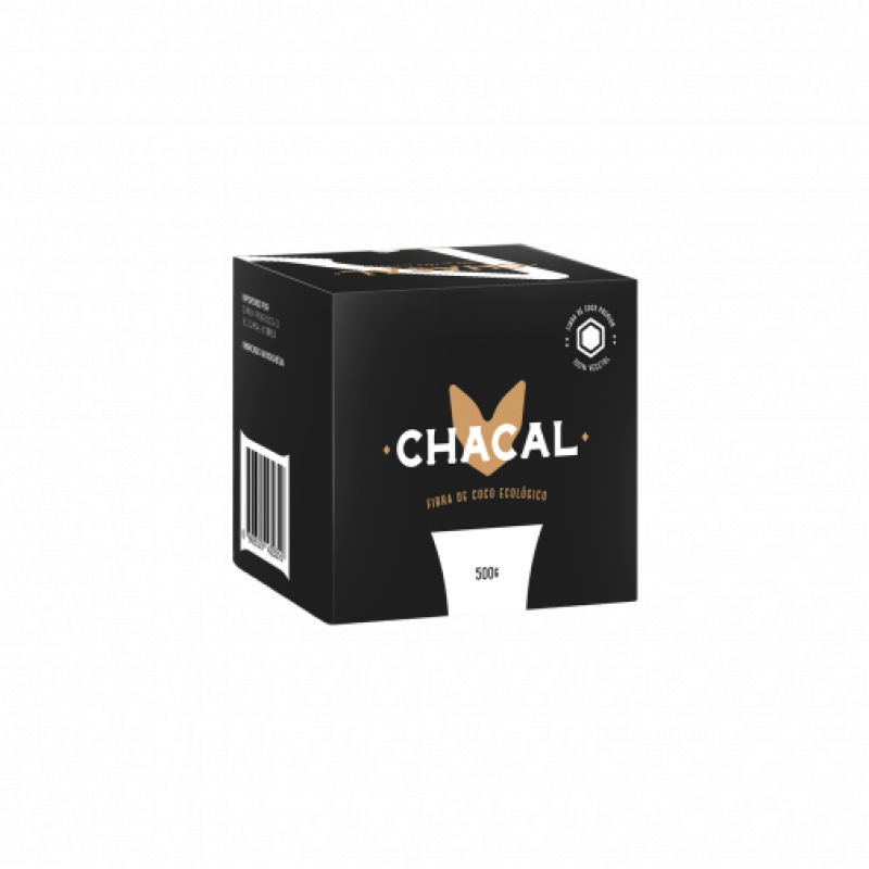 Carvão Chacal Hexagonal 500g
