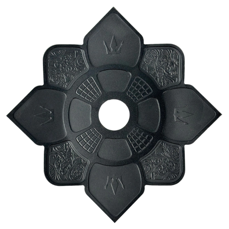 Prato Imperial Hookah King Grande - Preto
