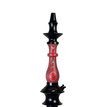 STEM REGAL HOOKAH PRINCE DIAMOND WOOD RED